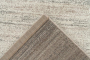 Trocadero 401 — Zilver-beige · Laagpolig vloerkleed