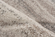 Trocadero 405 — Beige-zilver · Laagpolig vloerkleed
