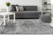 Twist 600 — Zilver · Laagpolig vloerkleed — sfeerfoto