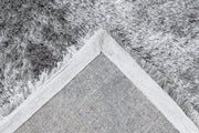 Twist 600 — Zilver · Laagpolig vloerkleed