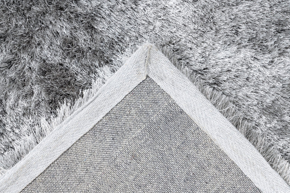 Twist 600 — Zilver · Laagpolig vloerkleed