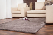 Velvet 500 — Platina · Hoogpolig vloerkleed — sfeerfoto