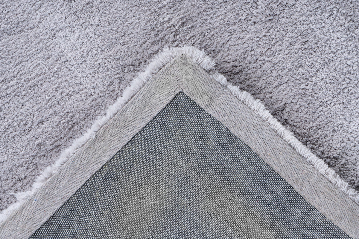 Velvet 500 — Zilver · Hoogpolig vloerkleed