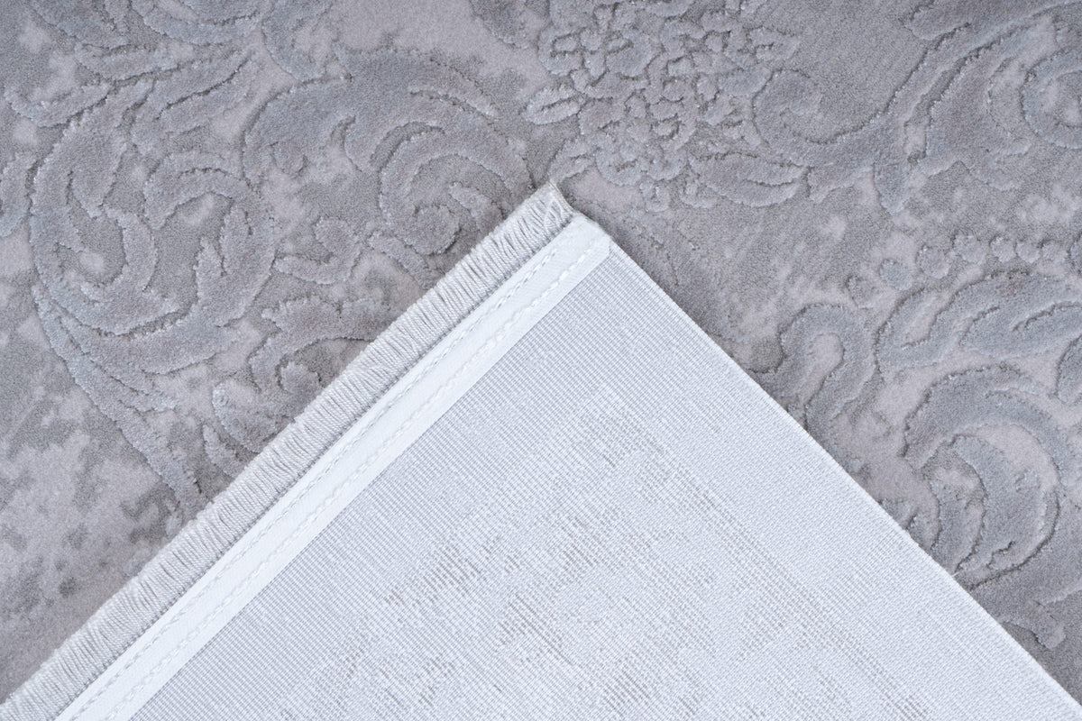 Vendome 700 — Zilver · Laagpolig vloerkleed