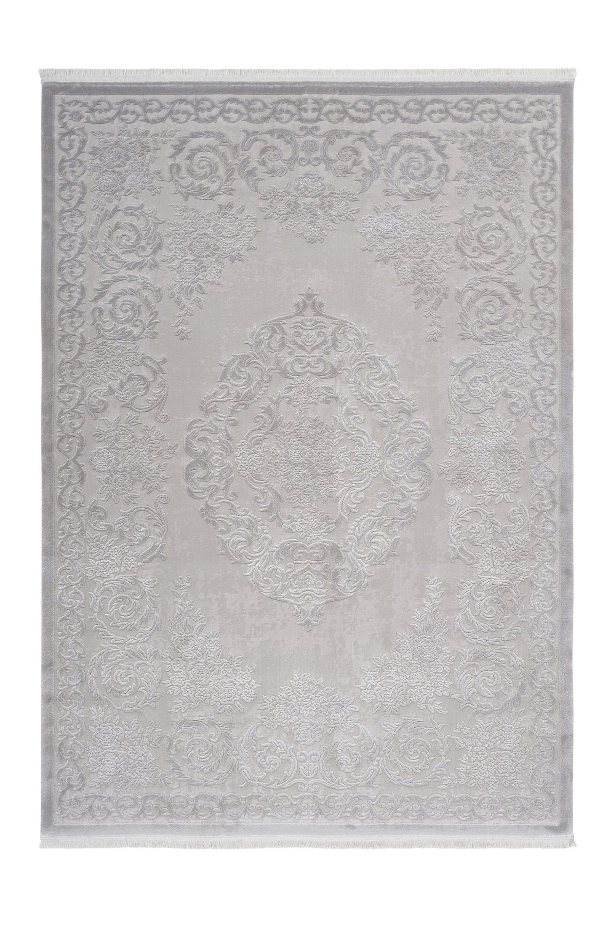 Vendome 700 — Zilver · Laagpolig vloerkleed