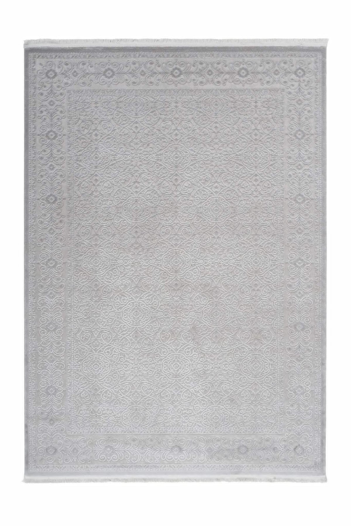 Vendome 701 — Zilver · Laagpolig vloerkleed