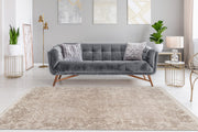 Vendome 702 — Beige · Laagpolig vloerkleed — sfeerfoto
