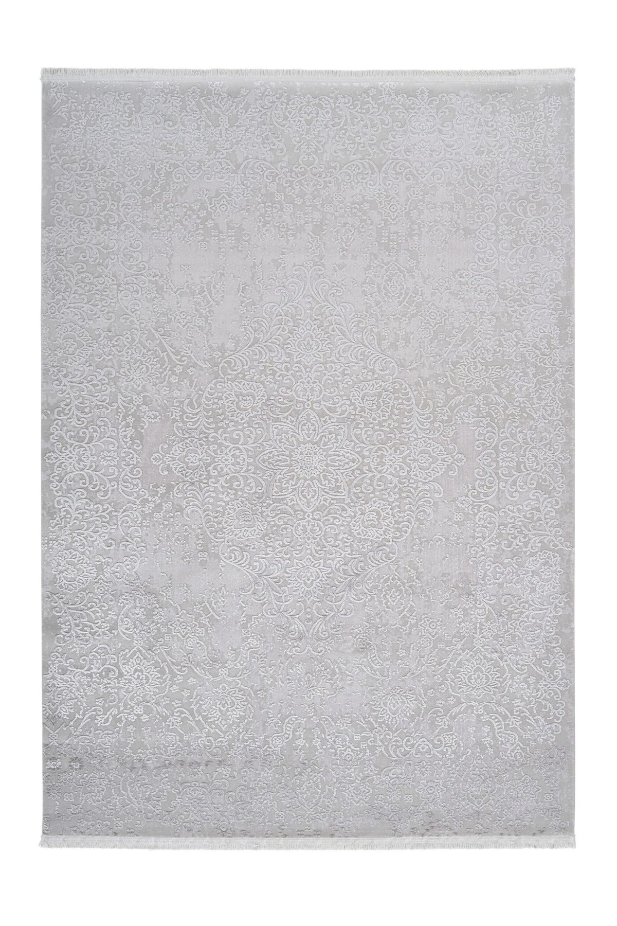 Vendome 702 — Zilver · Laagpolig vloerkleed