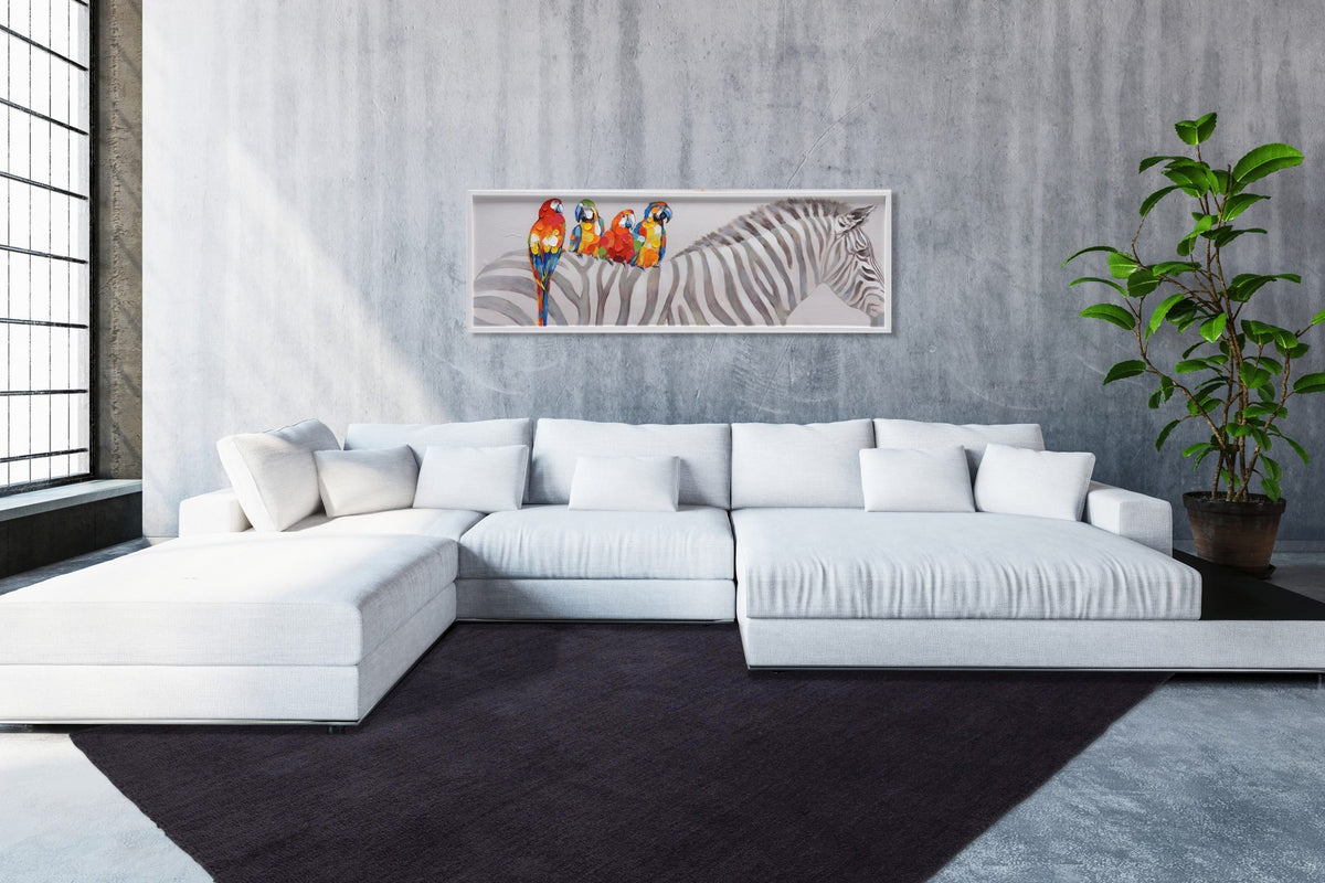Velluto 400 — Grafiet · Zachtpolig vloerkleed — sfeerfoto