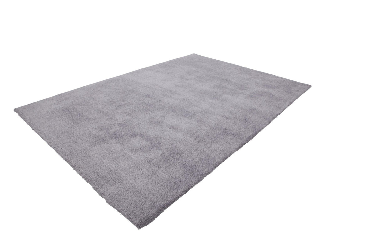 Velluto 400 — Zilver · Zachtpolig vloerkleed