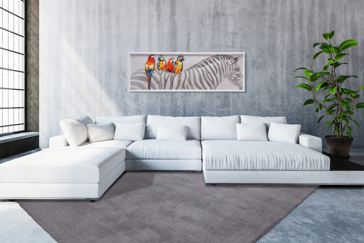 Velluto 400 — Zilver · Zachtpolig vloerkleed — sfeerfoto