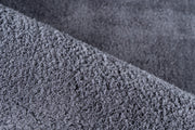 Velluto 400 — Zilver · Zachtpolig vloerkleed